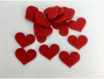  Filc - Romantik szív 2x3cm 20db/csomag