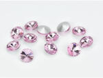  Kristály strassz rózsaszín 16mm 12db/csomag - csinaldmagadshop