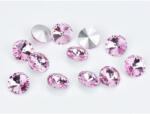  Kristály strassz rózsaszín 18mm 12db/csomag - csinaldmagadshop