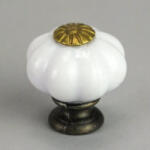  Fiókgomb porcelánhatású 2, 5cm 5db/csomag - csinaldmagadshop