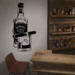 SMAER Sticker Jack Daniels - Sticker de perete whiskey - M_rime: 120cm*60cm