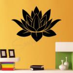 SMAER Sticker Floare lotus - Sticker de perete floral spiritual - M_rime: 90cm*75cm