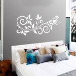 SMAER Sticker floral - Sticker de perete floral Enigma - M_rime: 60cm*25cm