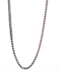 Flippy Lantisor din Argint 925, model sarpe rodiat reglabil, 41 cm (teo-06152)
