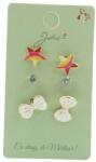 Flippy Set 3 Perechi Cercei Stea, Piatra, Fundita (teo-114634)