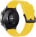 Hurtel Szilikon csereszíj Huawei Watch GT 2/3/4/2 Pro/3 Pro/GT 2e (46mm) - sárga