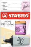 STABILO BOSS MINI Pastellove 3 db/csomag vegyes színű szövegkiemelő (07/03-59)