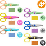 Fiskars KIDZORS 6db-os gyermek mintavágó olló készlet, táskával (1003730) (1003730) - megaplace