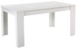 TEMPO KONDELA Étkezőasztal, fehér, laminált DTD, 160x90 cm, TOMY NEW - kondela