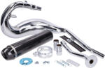Turbo Kit Kipufogó turbó szett Bufanda R króm/ CFK optika Beta RR-hez 2021-től Euro5 Turbo Kit Kipufogó és alkatrészei Kipufogó Moped kipufogó (tuning) - motomotors - 145 215 Ft