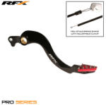 RFX Fékkar RFX Pro standard kemény eloxált fekete/piros Honda CRF 250 / 450 RFX Futómű és fék alkatrész Fékkar