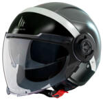 MT Helmets Nyitott bukósisak MT Helmets Viale SV S 68 darab matt szürke M MT Helmets Sisakok és ruházat Kabát