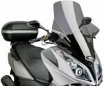 Puig Robogó szélvédő Puig V-Tech Touring sötét füst - Kymco Downtown 125i, 300i ABS 09-14 Puig Vázak, idomok, kiegészítők Szélvédő