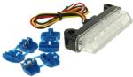 101 Octane Hátsó fényszóró LED átlátszó 78x16mm E-JELZETT univerzális 101 Octane Elektronika Lámpa, fényszóró, index Hátsó lámpa (tuning)