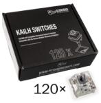 Glorious PC Gaming Race Switch-uri pentru tastatura mecanica Glorious PC Gaming Race Kailh Speed Silver (120 buc), KAI-SILVER