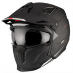 MT Helmets Próbasisak MT Streetfighter SV matt fekete XL MT Helmets Sisakok és ruházat Kabát