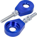 101 Octane Kerékfeszítő / láncfeszítő készlet alumínium kék eloxált 12mm 101 Octane Erőátviteli alkatrész Lánc, lánckerék, láncszett Lánc