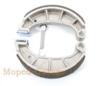  Fékpofák rugóval Simson Schwalbe, KR51/1, KR51/2, S50, S51, S70, S53, S83, SR4-2, SR4-3, SR4-4, SR50, SR80 számára Diverse / Import Futómű és fék alkatrész Fékbetét (tárcsafék)