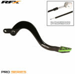 RFX Fékkar RFX Pro standard fekete / zöld Kawasaki KX 85 RFX Futómű és fék alkatrész Fékkar