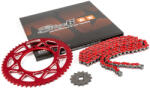Stage6 Lánckészlet 13x53 - 420 Stage6 alumínium CNC piros Derbi DRD Pro Stage6 Erőátviteli alkatrész Lánc, lánckerék, láncszett