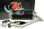 TurboKit Turbó Kipufogókészlet GMax Vespa GTS 300 cm³ TurboKit Kipufogó és alkatrészei Kipufogó Robogó kipufogó (tuning)