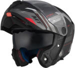 MT Helmets MT Atom 2 SV felnyitható sisak fekete/piros/ezüst matt méret L (59-60 cm) MT Helmets Sisakok és ruházat Zárt sisak