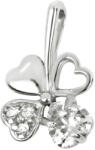 Soliter Brilio Silver Argint pandantiv Cloverleaf 446 001 00 349 04 - clar - 0, 43 g