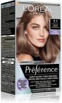 L'Oréal Préférence hajfesték árnyalat 7.1 Ashy Blond - notino - 3 440 Ft