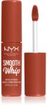 NYX Cosmetics Smooth Whip Matte Lip Cream bársonyos rúzs kisimító hatással árnyalat 06 Faux Fur 4 ml