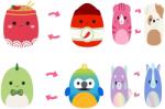Jazwares Jucarie de plus SQUISHMALLOWS Squad 19, Reversibila, 12 cm, diverse modele