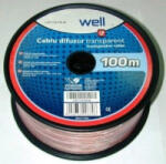 Well hangszórókábel 2x0, 75 100 m átlátszó (LSP112TRW) (LSP112TRW)