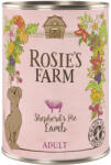 Rosie's Farm 24x400g Rosie's Farm Adult nedves kutyatáp- Bárány