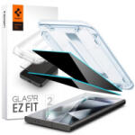 Spigen Glass tR EZ Fit Privacy Samsung Galaxy S24 Ultra kijelzővédő betekintés elleni védelemmel (AGL07625) (AGL07625)