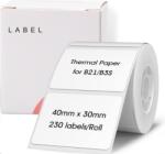 NIIMBOT címkék R A2A88658401, 40x20mm 320db Fehér a B21, B21S, B3, B1S esetében (A2A88658401)