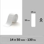 NIIMBOT címkék RP A2A68601001, 15x50mm 130db Fehér a D11, D11-M, D110, D110-H esetében (A2A68601001)