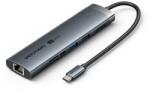 Vention 8-in-1 USB-C to HDMI / USB-C / USB 3.0 / USB 2.0 / RJ45 / SD/TF / PD Docking Station 0.15M G (TGUHB)