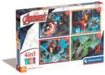 Clementoni Marvel - Bosszúállók 4 az 1-ben puzzle 12,16,20,24 db-os (21525)