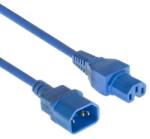 ACT Захранващ кабел ACT, C14 - C15, 2m, Син (AK5309) - xtreme