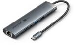 Vention 9-in-1 USB-C to HDMI / USB-C / USB 3.0 / USB 2.0 / RJ45 / SD/TF / 3.5mm / PD Docking Station (TGVHB)