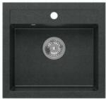 Quadron Johnny 110 Gránit Mosogató - 500x470 mm, 1 Medence, Black Diamond