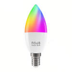 NOUS Bec LED RGB Smart NOUS P4, E14, Control din aplicatie (P4) - esell