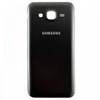 Samsung J500 Galaxy J5 2015 akkufedél (hátlap) fekete, OEM