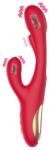 loveS Vibrator LoveS Rabbit Flapping Red Vibrator