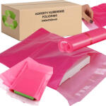 Malatec Sötétrózsaszín futártasak ragasztócsíkkal 540x750 XXL 50 db