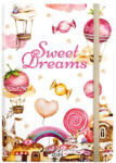 Dolce Blocco Határidőnapló DOLCE BLOCCO Secret Diary Sweet Dreams B/6 napi keménytáblás gumis 2025 (23_0955304)