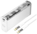 4smarts Lucid Block Power bank / külső akkumulátor, 20000mAh, 100W, fehér (4S540266)