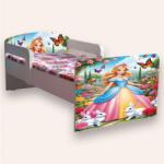 Camera Magica Pat fete Printesa Mare 2-12 Ani Cu Manere Cu Saltea Inclusa 160x80 Cmg49440773243220 (CMG49440773243220)