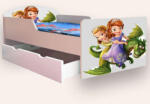 Camera Magica Pat fete Sofia 2 Mare 2-12 Ani Cu Sertar Varianta fara Saltea Cmg50494534353236 (CMG50494534353236)