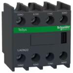Schneider Electric LAD-N22 2NO/2NC 2záró/2nyitó homloklapi segédérintkező