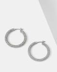 Lauren Ralph Lauren fülbevaló PE 30MM PAVE HOOP 14G00873 - ezüst Univerzális méret